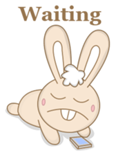 joey the bunny sticker #11697837