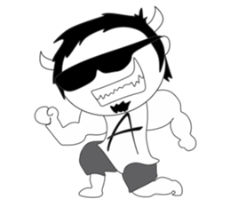 Tanduk Putih sticker #11698085