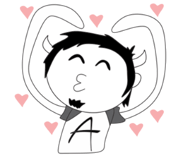 Tanduk Putih sticker #11698087