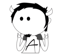 Tanduk Putih sticker #11698089