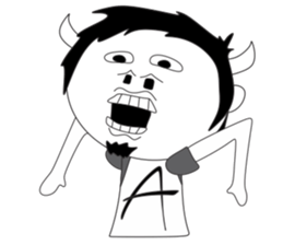 Tanduk Putih sticker #11698098