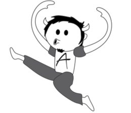 Tanduk Putih sticker #11698099