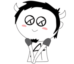 Tanduk Putih sticker #11698101