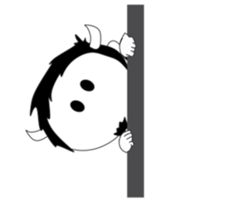 Tanduk Putih sticker #11698104