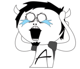 Tanduk Putih sticker #11698105