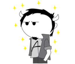 Tanduk Putih sticker #11698111