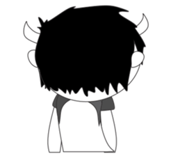 Tanduk Putih sticker #11698113
