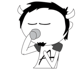 Tanduk Putih sticker #11698114