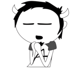 Tanduk Putih sticker #11698116