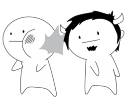 Tanduk Putih sticker #11698118