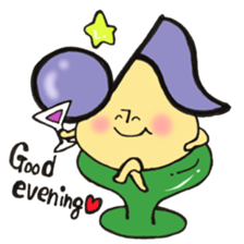 Mr. note mushroom sticker #11698282