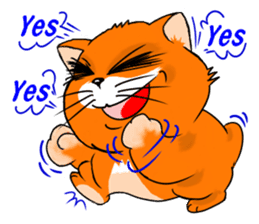 Fat cat tagosaku sticker #11698765