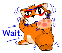 Fat cat tagosaku sticker #11698766