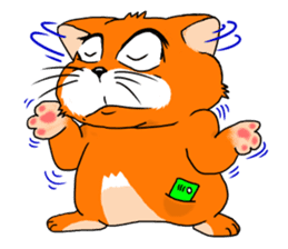Fat cat tagosaku sticker #11698781