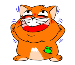 Fat cat tagosaku sticker #11698787