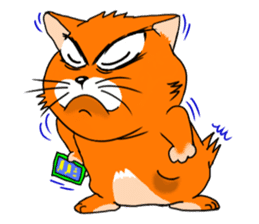 Fat cat tagosaku sticker #11698792