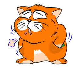 Fat cat tagosaku sticker #11698794