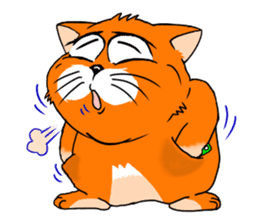 Fat cat tagosaku sticker #11698794