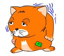 Fat cat tagosaku sticker #11698795