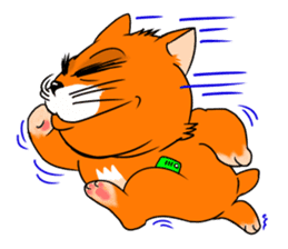 Fat cat tagosaku sticker #11698798
