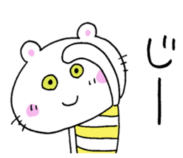 A cat and good friend sticker #11698808