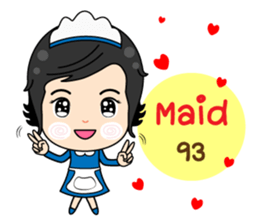 NongJaew Maid93 sticker #11698919