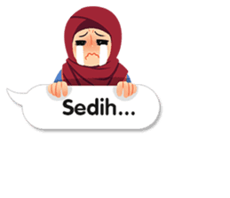 Hijab Sticker with Text Effect sticker #11698930