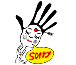 DAILY LIFE OF GLOVE MAN-2 sticker #11699010