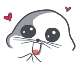 Seal : Water Cat sticker #11699600