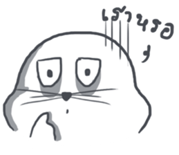 Seal : Water Cat sticker #11699607