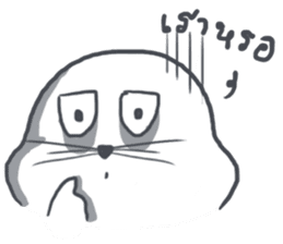 Seal : Water Cat sticker #11699607