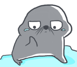 Seal : Water Cat sticker #11699608