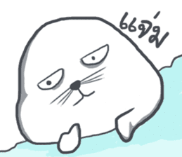 Seal : Water Cat sticker #11699614