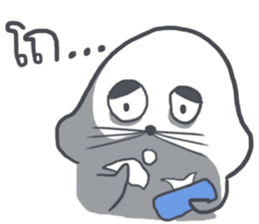 Seal : Water Cat sticker #11699615