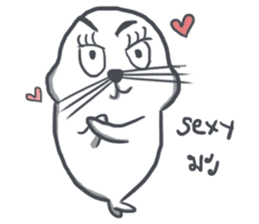 Seal : Water Cat sticker #11699621