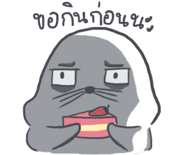 Seal : Water Cat sticker #11699624