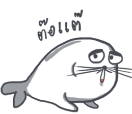 Seal : Water Cat sticker #11699625