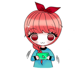 Sora Chibi (English) sticker #11699831