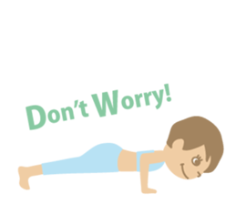 Sandee Yoga - English sticker #11700018