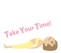 Sandee Yoga - English sticker #11700027