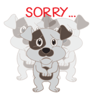 Cute Wanko sticker #11700123