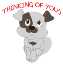 Cute Wanko sticker #11700124