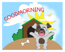 Cute Wanko sticker #11700130