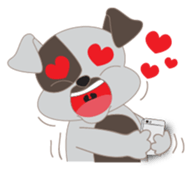 Cute Wanko sticker #11700137