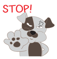 Cute Wanko sticker #11700142