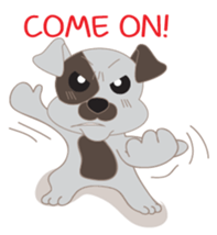 Cute Wanko sticker #11700148