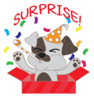 Cute Wanko sticker #11700152