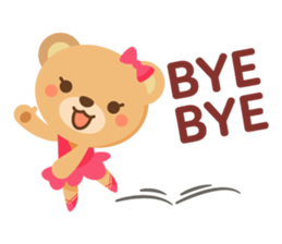 Bearellina - Cute Bear sticker #11700279