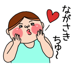 Nagasaki 's is a Sticker of . sticker #11700378