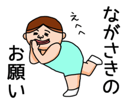 Nagasaki 's is a Sticker of . sticker #11700385